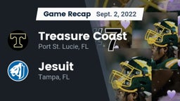 Recap: Treasure Coast  vs. Jesuit  2022