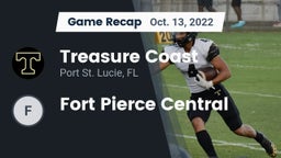 Recap: Treasure Coast  vs. Fort Pierce Central  2022