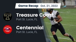 Recap: Treasure Coast  vs. Centennial  2022