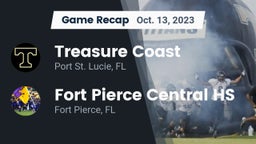 Recap: Treasure Coast  vs. Fort Pierce Central HS 2023