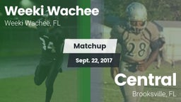 Matchup: Weeki Wachee High vs. Central  2017