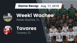 Recap: Weeki Wachee  vs. Tavares  2018