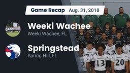 Recap: Weeki Wachee  vs. Springstead  2018