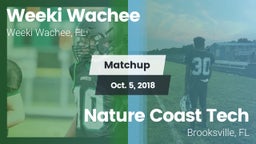 Matchup: Weeki Wachee High vs. Nature Coast Tech  2018