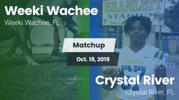 Matchup: Weeki Wachee High vs. Crystal River  2019
