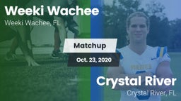 Matchup: Weeki Wachee High vs. Crystal River  2020