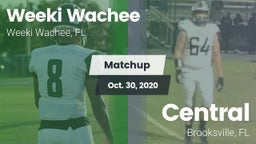 Matchup: Weeki Wachee High vs. Central  2020