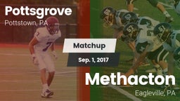 Matchup: Pottsgrove High vs. Methacton  2017