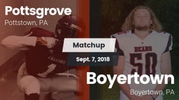 Matchup: Pottsgrove High vs. Boyertown  2018
