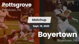 Matchup: Pottsgrove High vs. Boyertown  2020