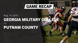 Recap: Georgia Military College  vs. Putnam County  2015
