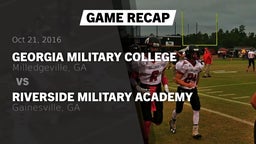 Recap: Georgia Military College  vs. Riverside Military Academy  2016