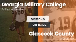 Matchup: Georgia Military vs. Glascock County  2017