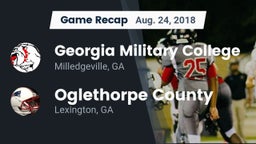 Recap: Georgia Military College  vs. Oglethorpe County  2018