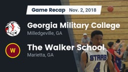 Recap: Georgia Military College  vs. The Walker School 2018