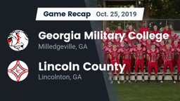 Recap: Georgia Military College  vs. Lincoln County  2019