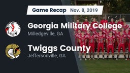Recap: Georgia Military College  vs. Twiggs County  2019