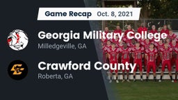 Recap: Georgia Military College  vs. Crawford County  2021