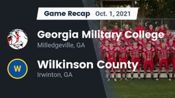 Recap: Georgia Military College  vs. Wilkinson County  2021