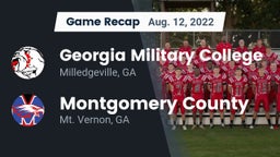 Recap: Georgia Military College  vs. Montgomery County  2022