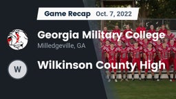 Recap: Georgia Military College  vs. Wilkinson County High 2022
