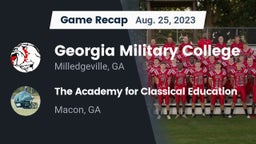 Recap: Georgia Military College  vs. The Academy for Classical Education 2023
