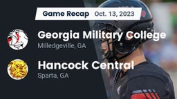Recap: Georgia Military College  vs. Hancock Central  2023