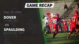 Recap: Dover  vs. Spaulding  2016