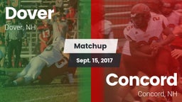 Matchup: Dover  vs. Concord  2017