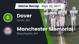Recap: Dover  vs. Manchester Memorial  2017