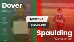 Matchup: Dover  vs. Spaulding  2017