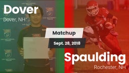 Matchup: Dover  vs. Spaulding  2018