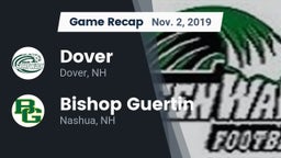 Recap: Dover  vs. Bishop Guertin  2019