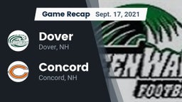 Recap: Dover  vs. Concord  2021