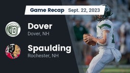Recap: Dover  vs. Spaulding  2023
