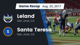 Recap: Leland  vs. Santa Teresa  2017