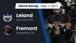 Recap: Leland  vs. Fremont  2017