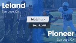Matchup: Leland  vs. Pioneer  2017