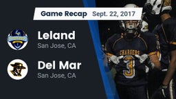 Recap: Leland  vs. Del Mar  2017