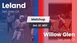 Matchup: Leland  vs. Willow Glen  2017