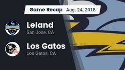 Recap: Leland  vs. Los Gatos  2018