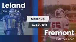 Matchup: Leland  vs. Fremont  2018