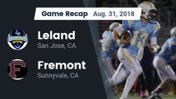 Recap: Leland  vs. Fremont  2018
