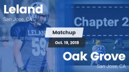 Matchup: Leland  vs. Oak Grove  2018