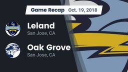 Recap: Leland  vs. Oak Grove  2018