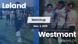 Matchup: Leland  vs. Westmont  2018