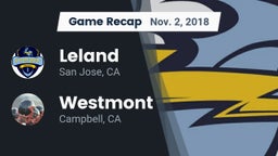 Recap: Leland  vs. Westmont  2018