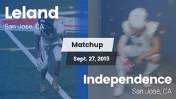 Matchup: Leland  vs. Independence  2019