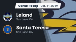 Recap: Leland  vs. Santa Teresa  2019