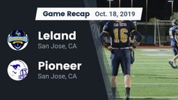 Recap: Leland  vs. Pioneer  2019